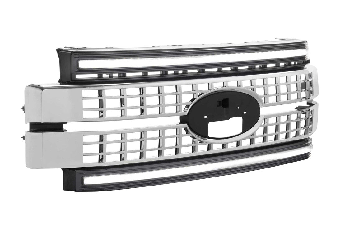 FORD SUPER DUTY (17-19): MORIMOTO XBG LED DRL GRILLE