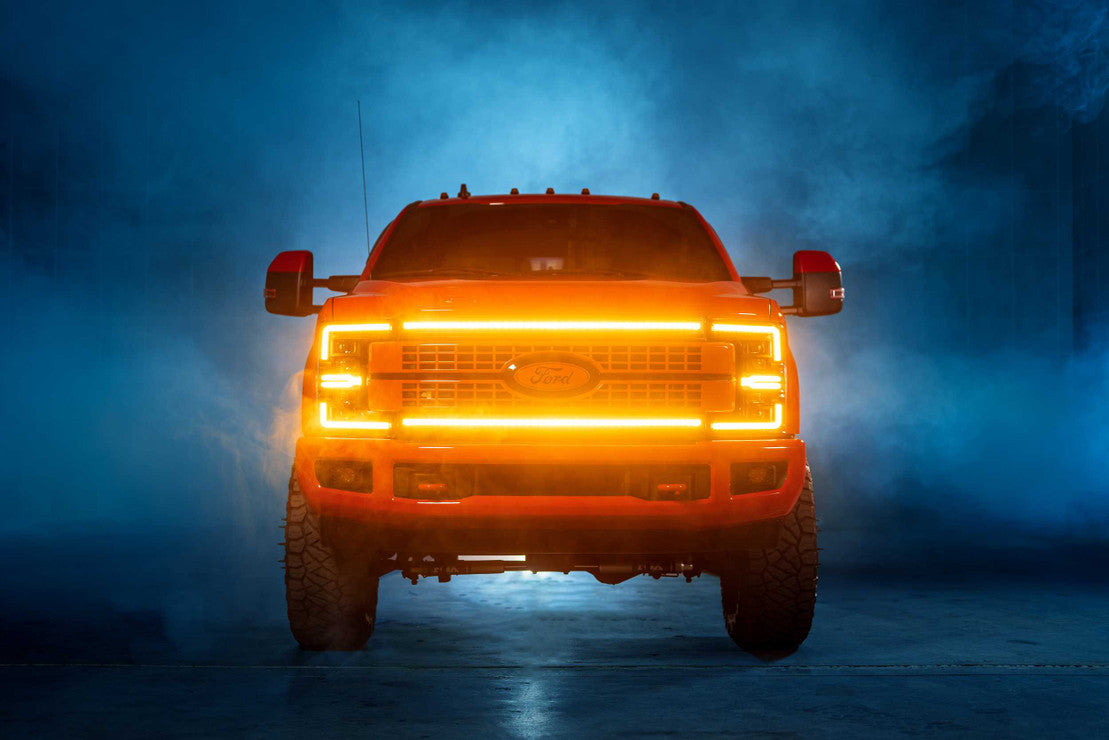 FORD SUPER DUTY (17-19): MORIMOTO XBG LED DRL GRILLE