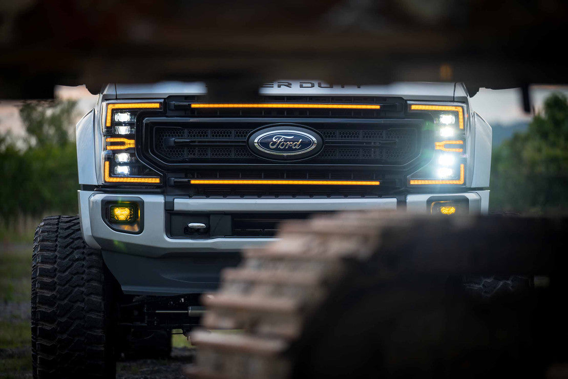 FORD SUPER DUTY (20-22): MORIMOTO XBG LED DRL GRILLE