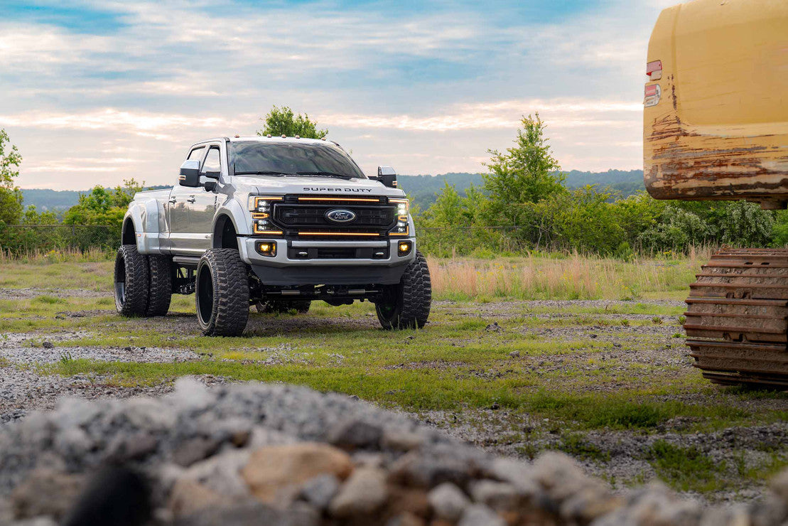 FORD SUPER DUTY (20-22): MORIMOTO XBG LED DRL GRILLE