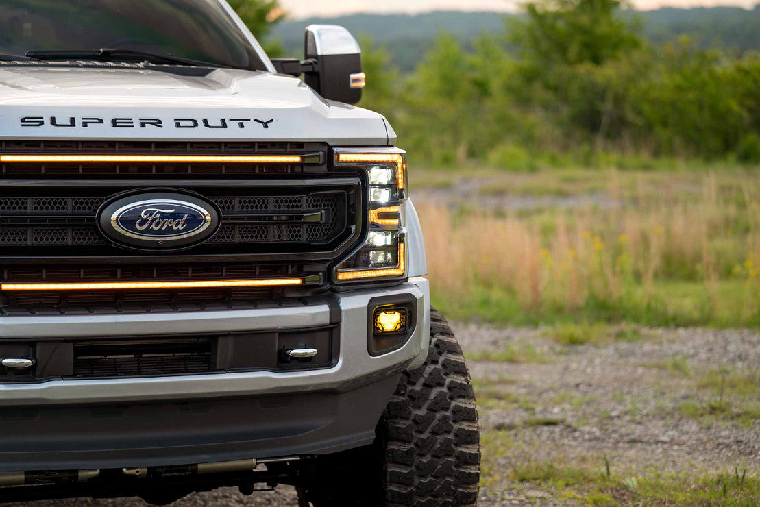FORD SUPER DUTY (20-22): MORIMOTO XBG LED DRL GRILLE