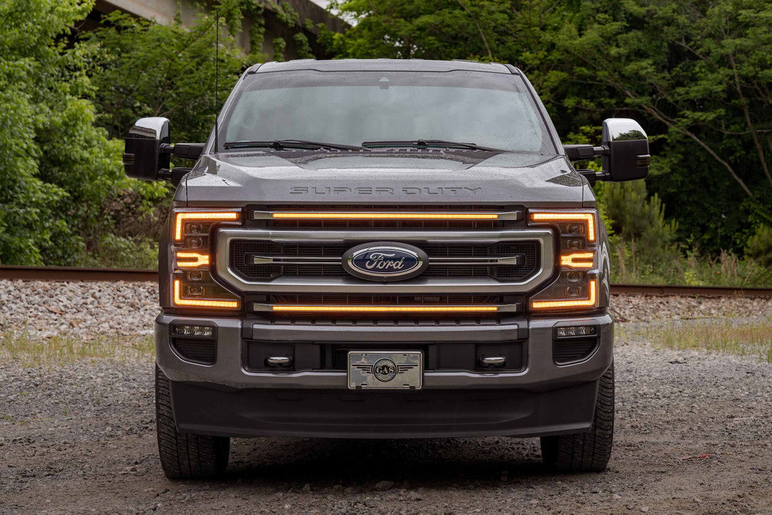 FORD SUPER DUTY (20-22): MORIMOTO XBG LED DRL GRILLE