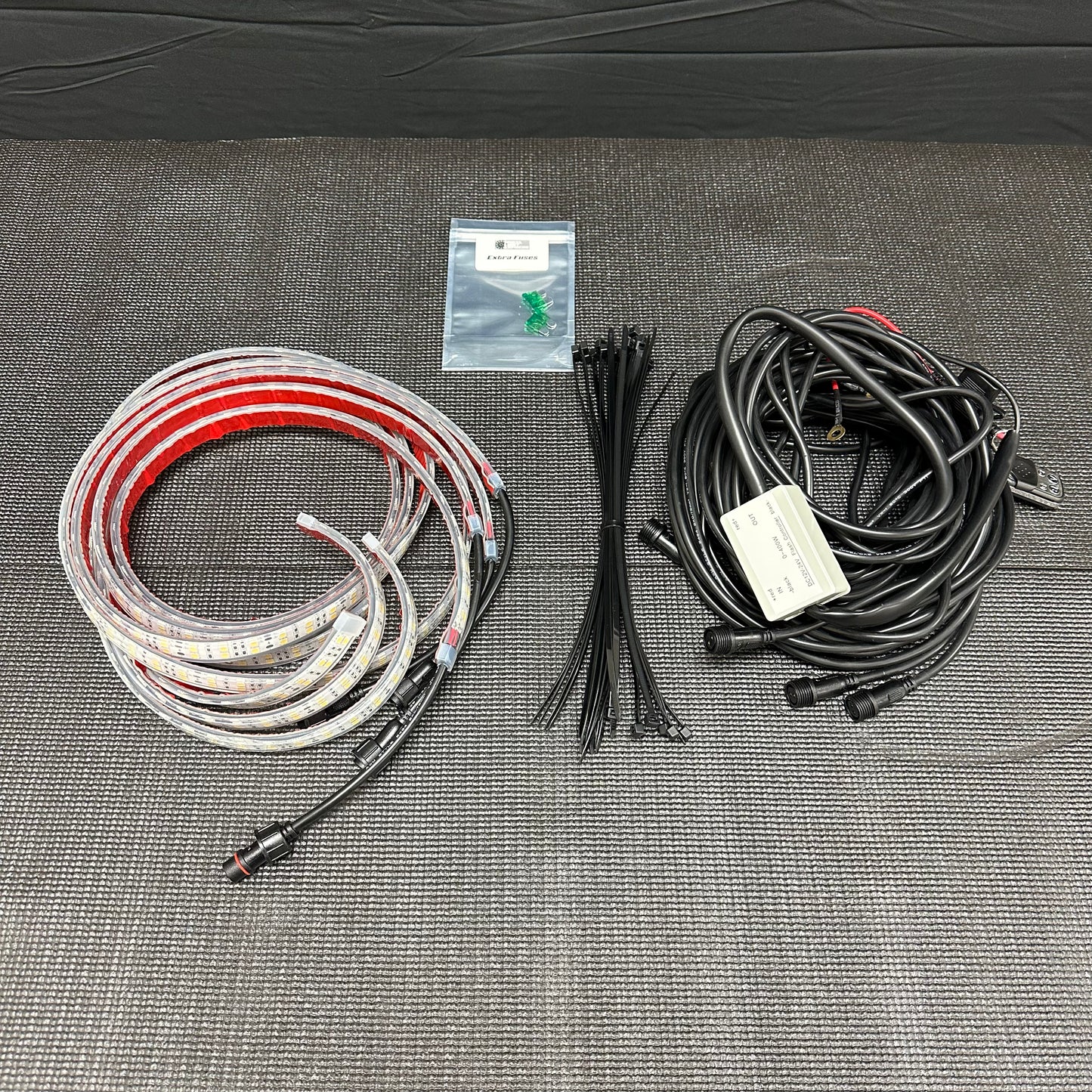 Double Row White Portal Lights