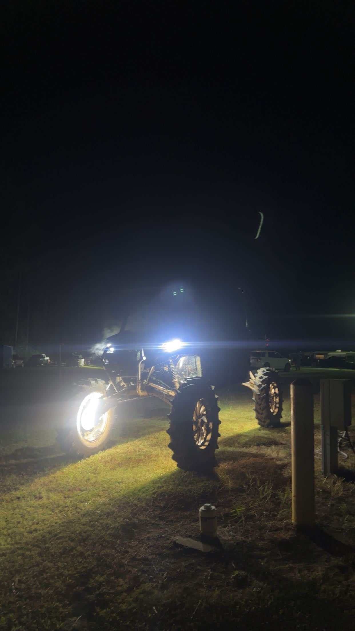 Quad Row White High Density Portal Lights