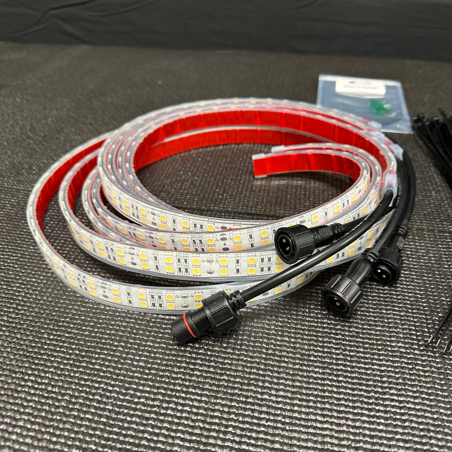 Double Row White Portal Lights