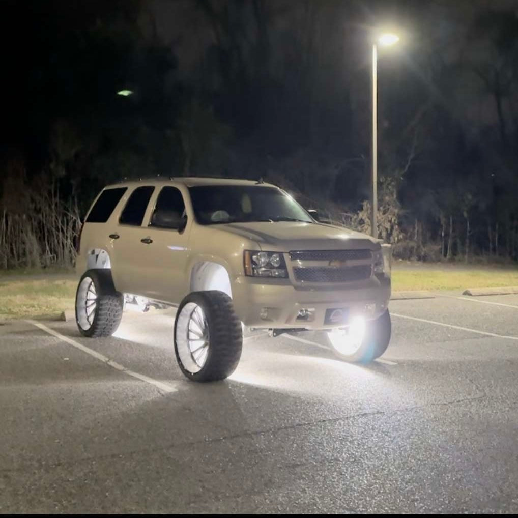 10 Row White High Density Wheel Lights