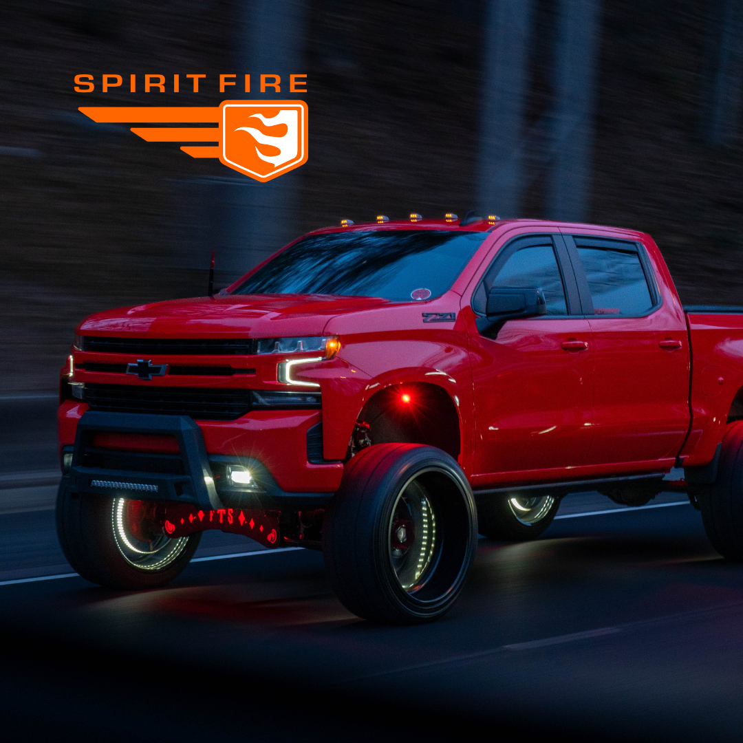 Spirt Fire Solar Powered Cab Lights