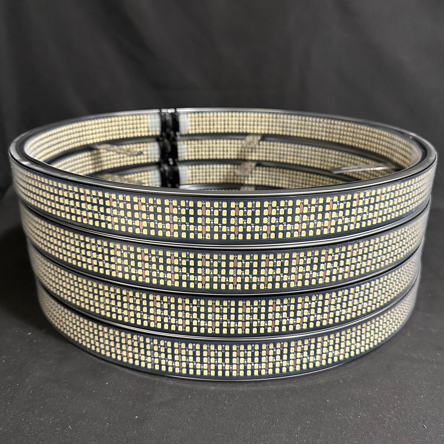 10 Row White High Density Wheel Lights