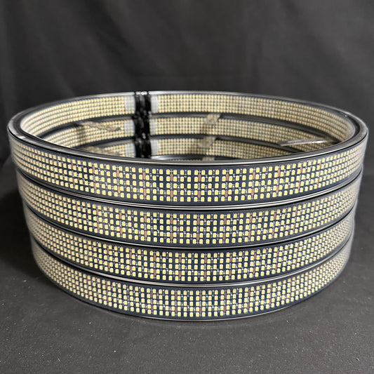 10 Row White High Density Wheel Lights