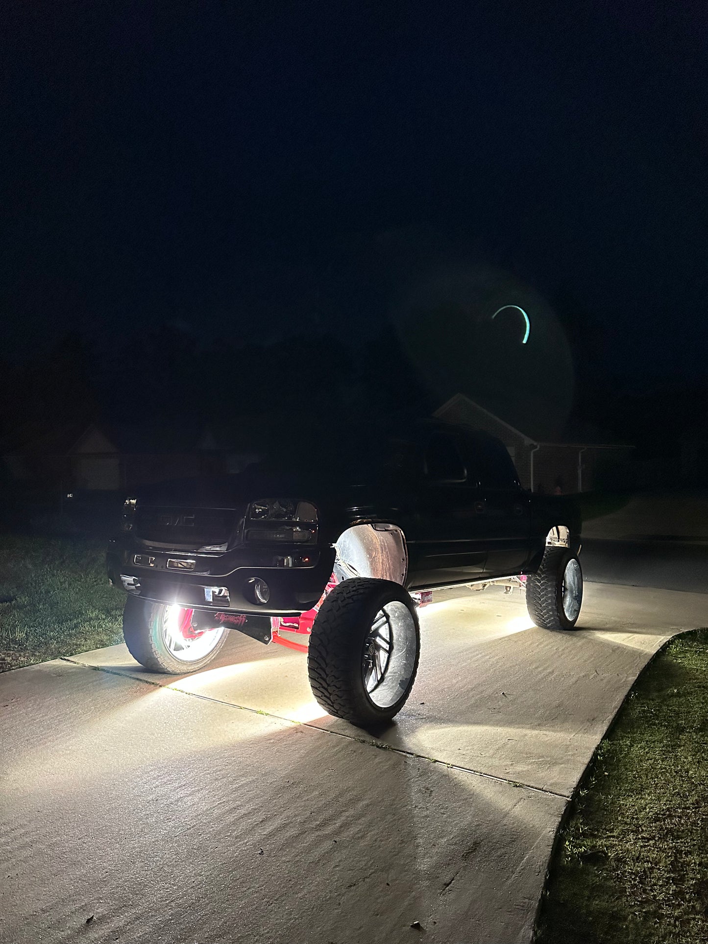 Quad Row White Ultra High Density Wheel Lights