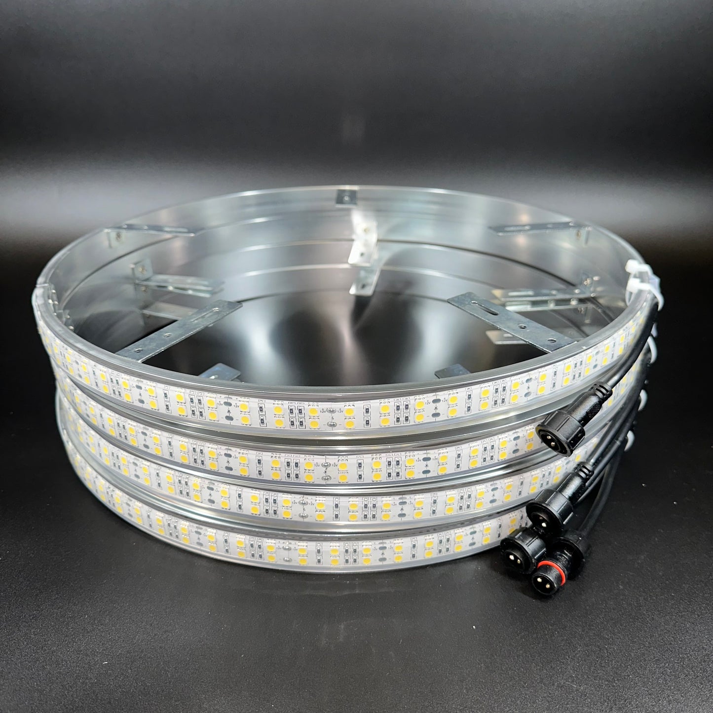 Double Row White Wheel Lights