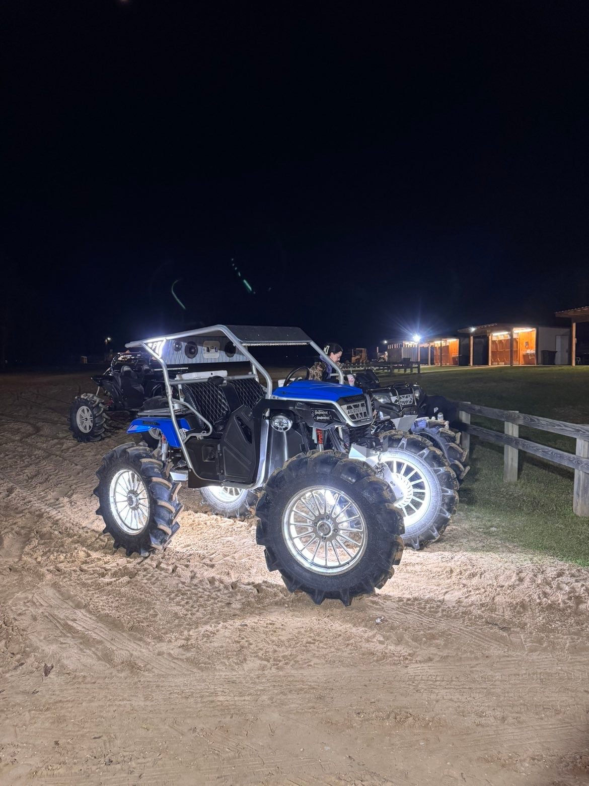 Quad Row White High Density Portal Lights