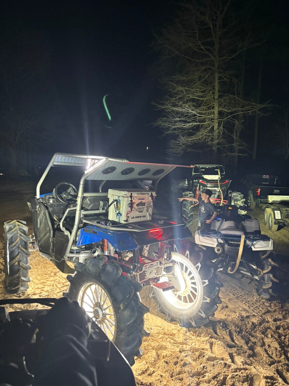 Quad Row White High Density Portal Lights