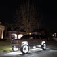 Quad Row White Wheel Lights