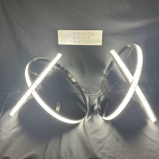 Double Row White Wheel Lights Wheel Light Express